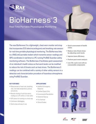 BioHarness3 Datasheet