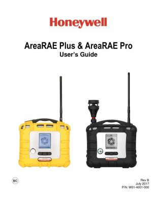 Honeywell AreaRAE Plus & Honeywell AreaRAE Pro User’s Guide