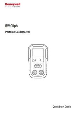Honeywell BW Clip4 Quick Start Guide