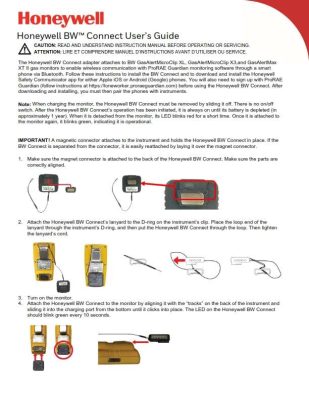 Honeywell BW Connect Installation Guide
