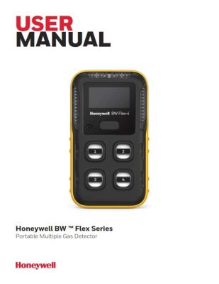 Honeywell BW Flex Multi-Gas Detector User Manual