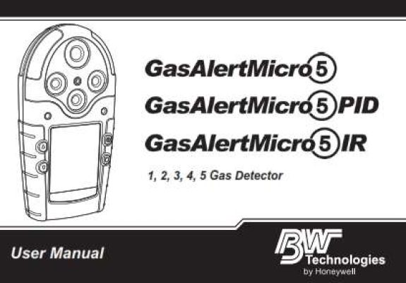 Honeywell BW GasAlertMicro 5 Series User Manual