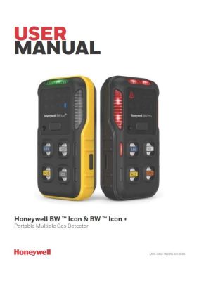 Honeywell BW Icon Multi-Gas Detector User Manuals