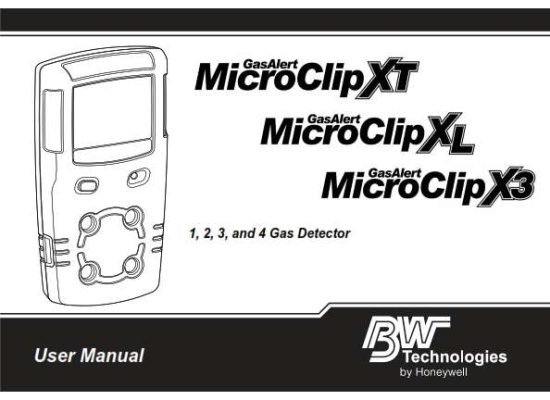 Honeywell BW MicroClip Series User Manual
