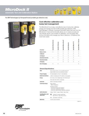 Honeywell BW MicroDock II Order Sheet