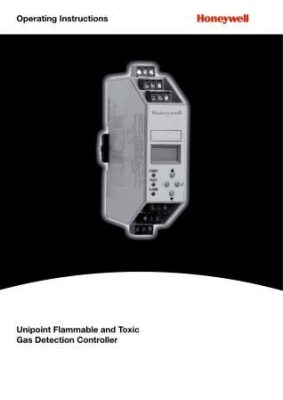 Honeywell Unipoint DIN Rail Mounted Controller Operating Instructions