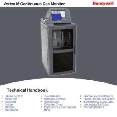 Honeywell Vertex M Continuous Gas Monitoring System Technical Handbook