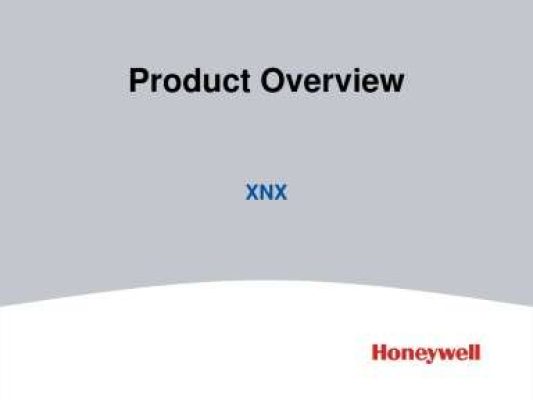 Honeywell XNX Product Overview