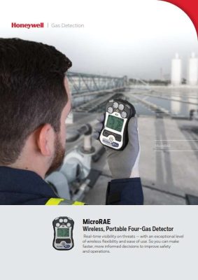MicroRAE Wireless Four-Gas Monitor PGM-26XX Series by RAE Systems Brochure