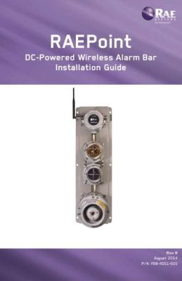 RAEPoint Installation Guide DC Alarm Bar Rev B2