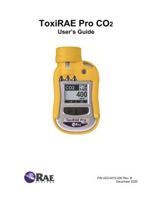 ToxiRAE Pro CO2 Personal Monitor User Guide