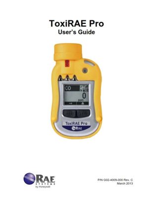 ToxiRAE Pro Personal Monitors User Guide